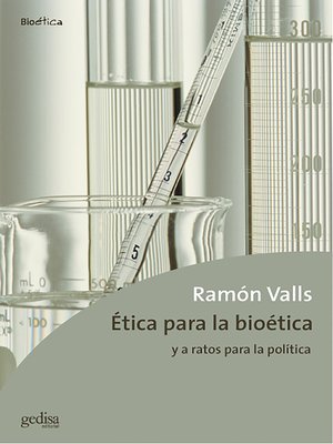 cover image of Ética para la bioética